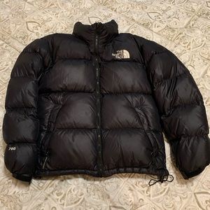 Northface 700 series black down jacket